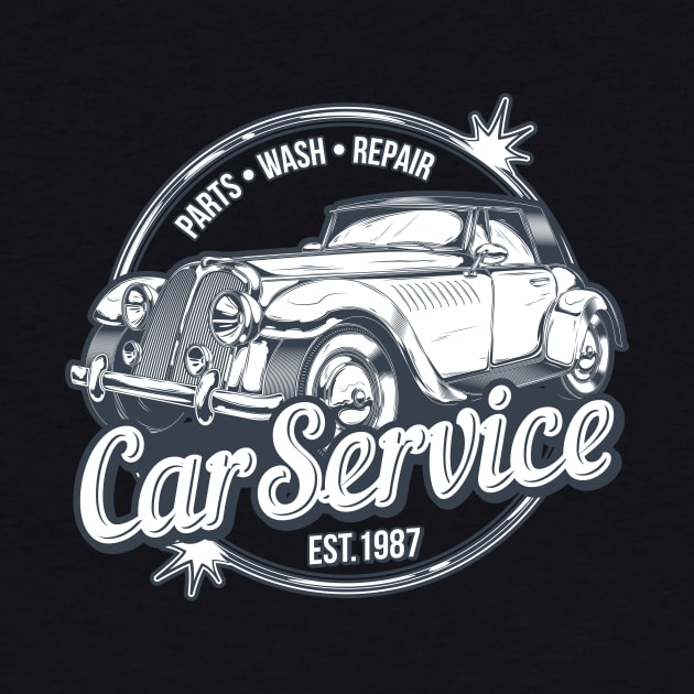 Retro Car Service by Genuine Vintage